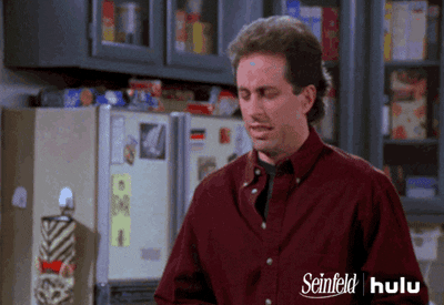 grossed out seinfeld GIF by HULU