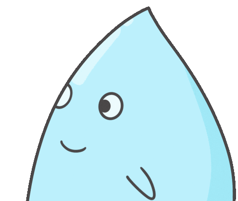 Water Wink Sticker