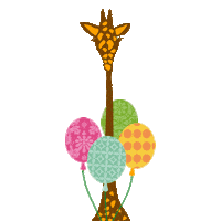 Ballon Sticker by dona_festeira