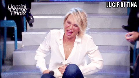 uomini e donne tina GIF