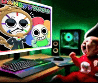 DMAshura dandys world dmashura sticker baby cried over dandy GIF