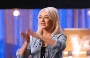 christina aguilera the gif we've been waiting for GIF by The Voice