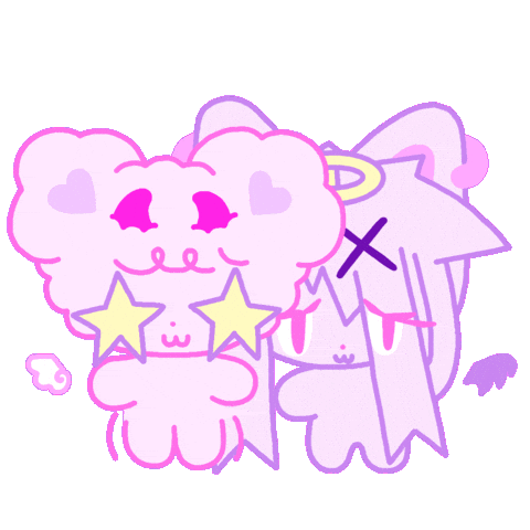 Main Character Pink Sticker by Lilac's World