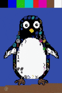 Penguin Pixel Art GIF by The LSD Hotel