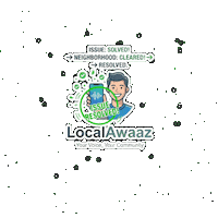 LocalAwaaz success done completed fixed Sticker
