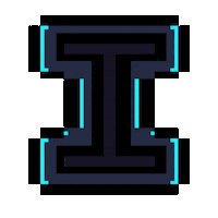 Neon Alphabet Sticker