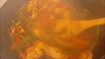 chicken fajitas GIF