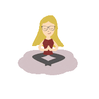 cathrineyoga yoga namaste cathrineyoga cathrine yoga Sticker