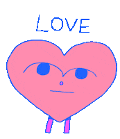 I Love You Hearts Sticker by Originals