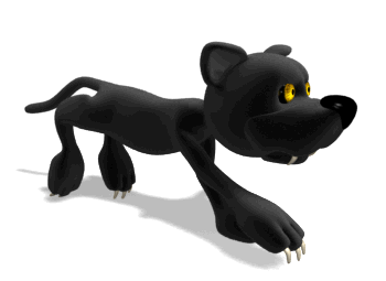 black panther GIF