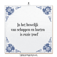 Drama Spanning Sticker by Tegelspreuken.nl