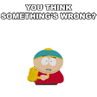 Whats Wrong Cartman Sticker by South Park