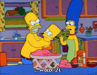 Shaking Season 3 GIF by The Simpsons