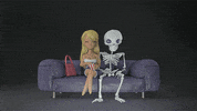 halloween skeleton GIF by Digg