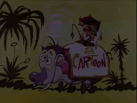 ren and stimpy nicksplat GIF