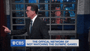 Cbs Olympics GIF by The Late Show With Stephen Colbert