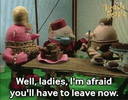 Please Leave Go Away GIF by Fire Mountain Productions