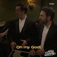 Season 17 Omg GIF by It's Always Sunny in Philadelphia