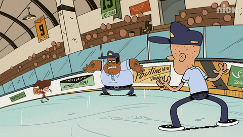 Ice Skating GIF by Nickelodeon