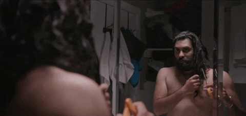 pagg cut hair GIF