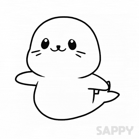 Good Vibes Dancing GIF by Sappy Seals