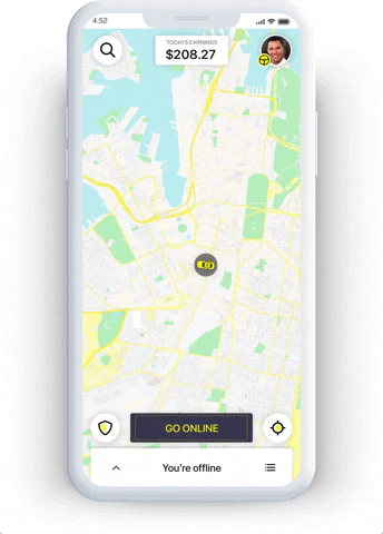 ridefair giphygifmaker app driver rideshare GIF