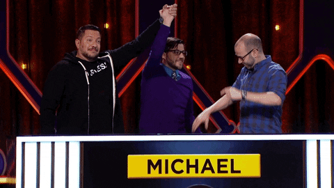 tbsnetwork giphyupload celebration cheers winner GIF