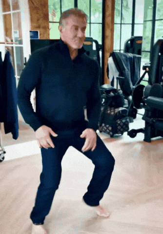 cristianotegui dance baile rocky silvester GIF