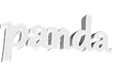 text panda Sticker