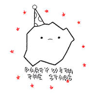 jobenhaim cute party sad space Sticker