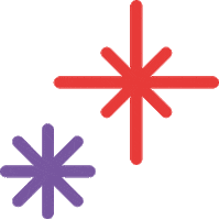 Stars Glitter Sticker by DMU Graphic Design & Illustration