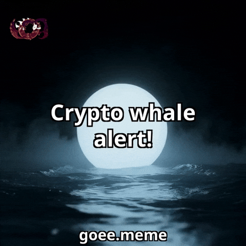 Crypto Whale GIF by Goeememe