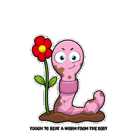 Character Worm Sticker by VeeFriends