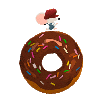 tinycafe_cozygame donut dolce 도넛 cozy game Sticker