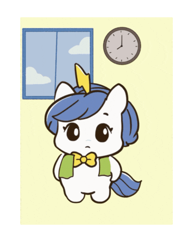 Hurry Up Waiting Sticker by Brave Unicorn