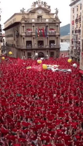 Running of the Bulls Festival Gets Under Way in Spain
