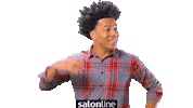 black power facepalm Sticker by Salon Line