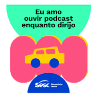 sescgoiasoficial podcast feliz spotify apple music Sticker