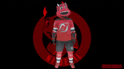 Hockey Mascot GIF by NJ Devil