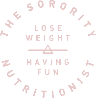 sororitynutritionist tsn sorority nutritionist starbucks swaps Sticker