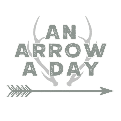 EvaShockey arrow hunter hunting bow and arrow Sticker