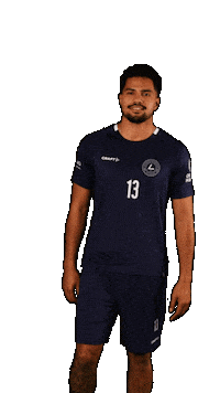 Volleybal Rodrigue Sticker by Samen Lycurgus