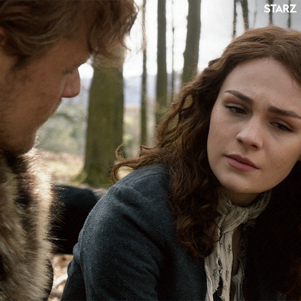 sad season 4 GIF by Outlander