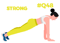 Q48 Sticker by Strong Academia