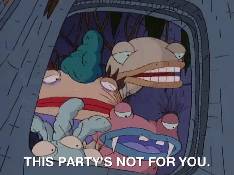 nickrewind giphydvr nicksplat aaahh real monsters giphyarm044 GIF
