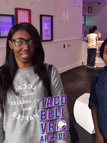 vrarcade GIF by Taco Bell VR Arcade