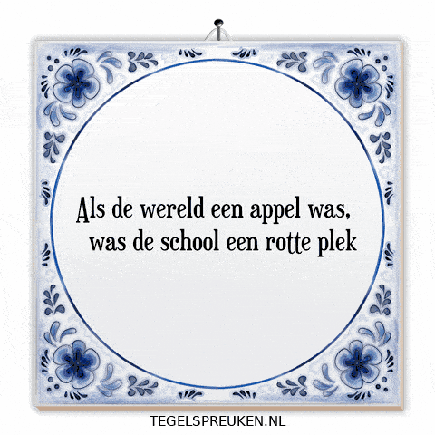 School Humor GIF by Tegelspreuken.nl