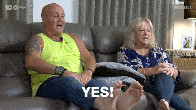 Happy Australian Tv GIF by Gogglebox Australia