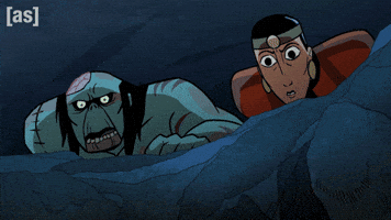 Look At Each Other GIF by Adult Swim