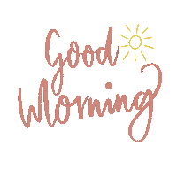 Good Morning Sticker Sticker